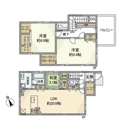 幸町戸建の物件間取画像